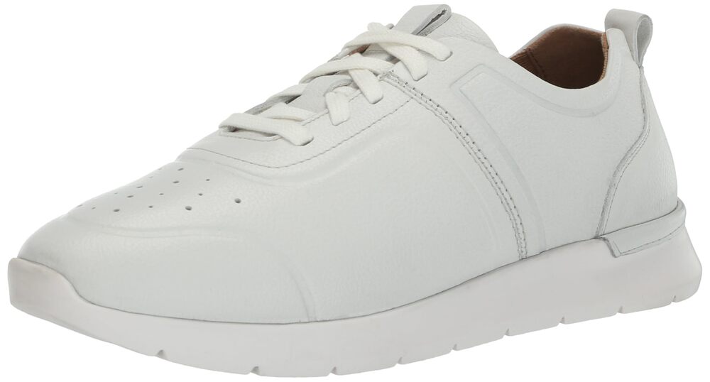 SOFTWALK WOMEN'S FLAT PLATFORM, WHITE, 11 WIDE